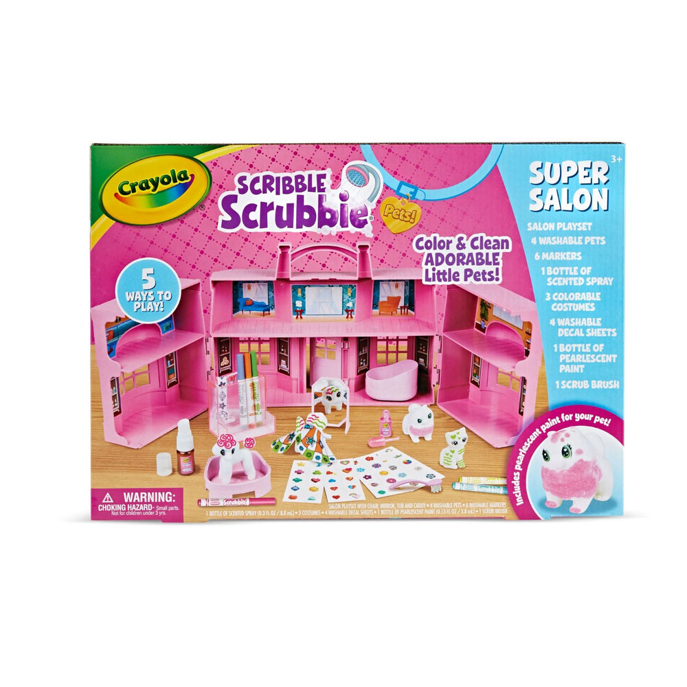 Crayola Scribble Scrubbie Super Salon
