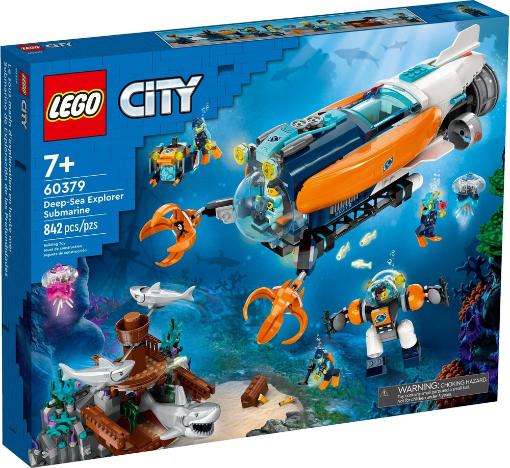 LEGO® CITY 60379 Deep-Sea Explorer Submarine
