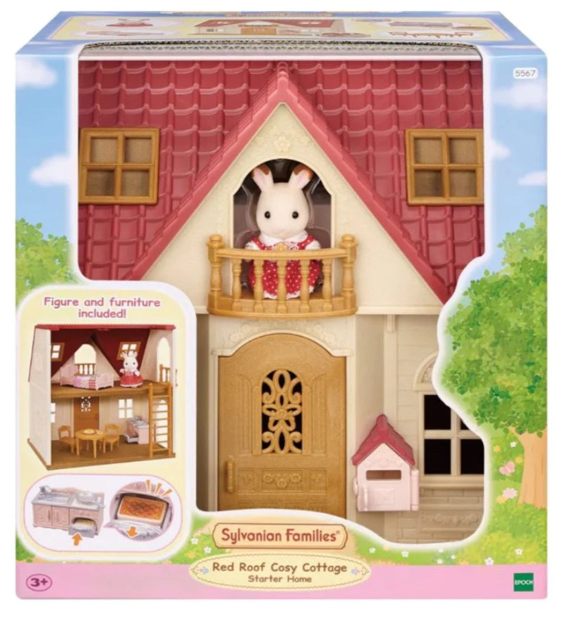 Sylvanian Families Red Roof Cosy Cottage Starter Home