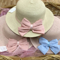 Ivy’s Straw Hat With Bow Detail