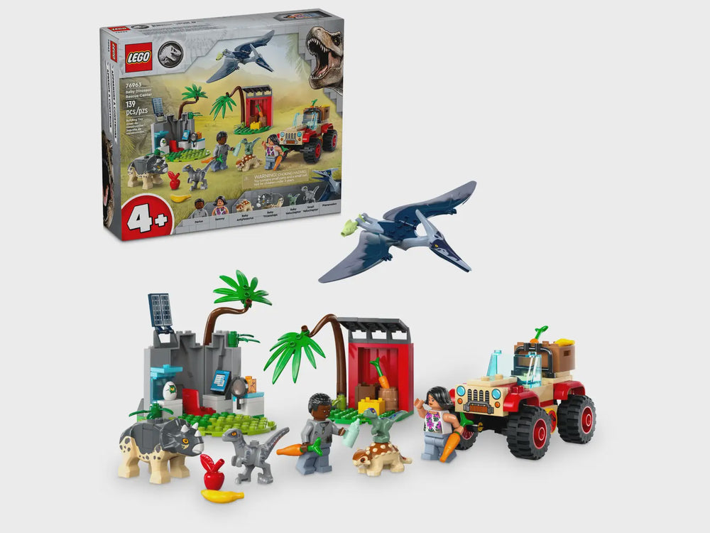 LEGO® JURASSIC WORLD 76963 Baby Dinosaur Rescue Center