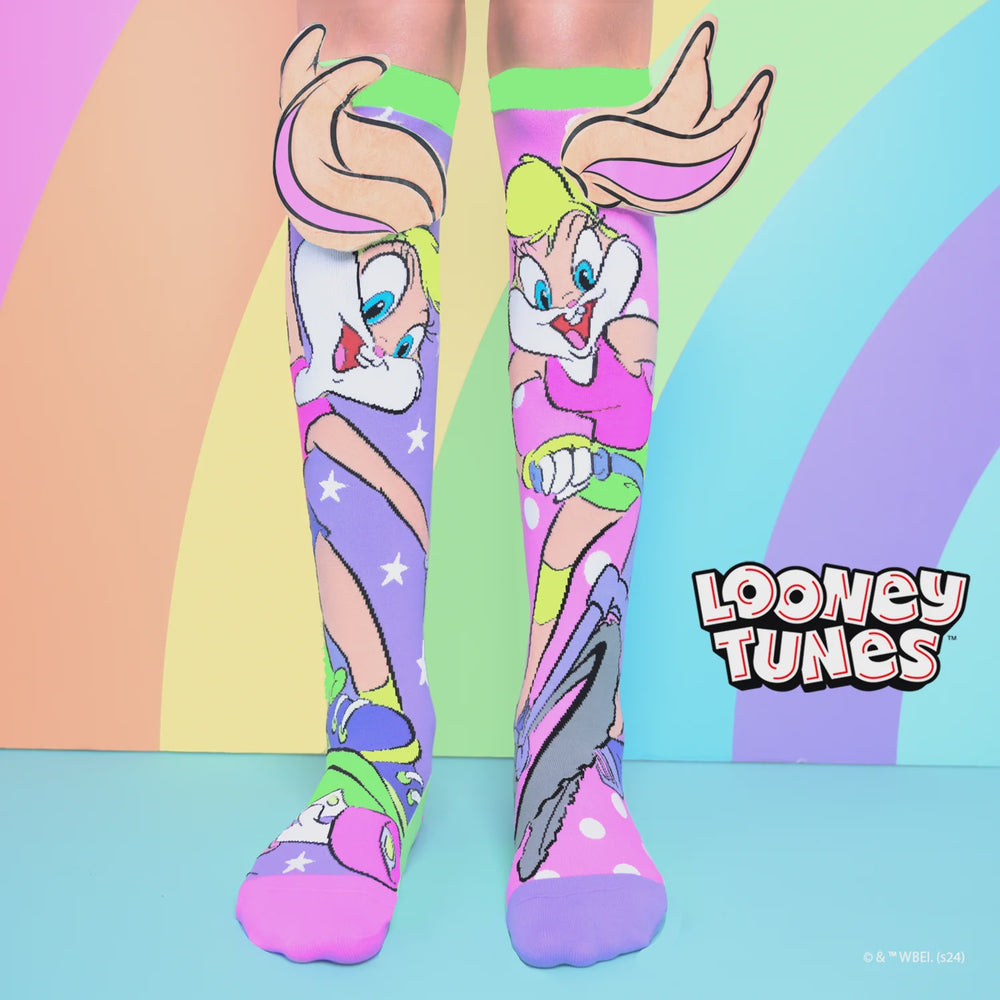 Madmia Looney Tunes Lola Bunny Socks Size 3-5