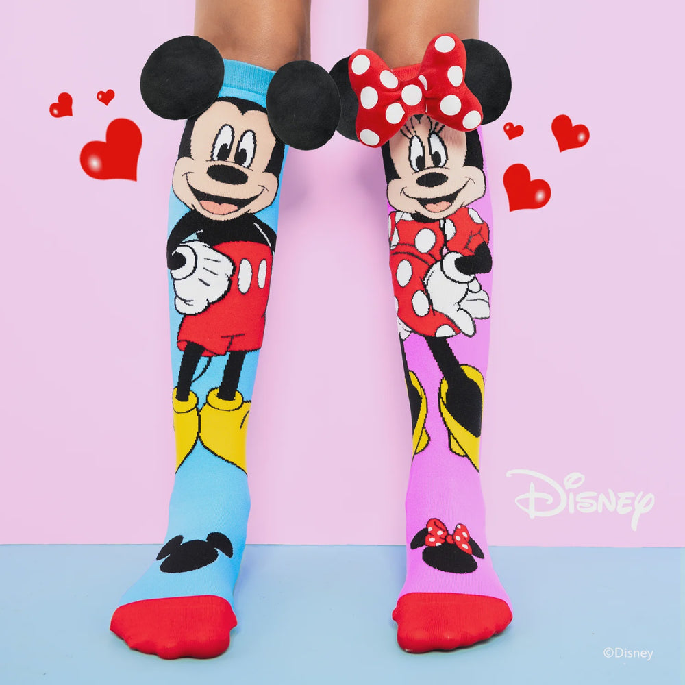 Madmia Mickey & Minnie Socks Size 6-99