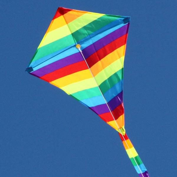 Kite Rainbow Diamond Single String