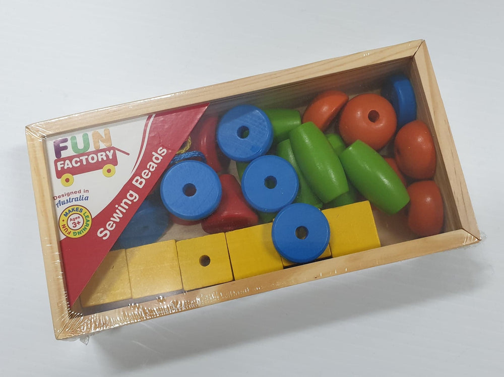 Fun Factory Wooden Sewing Beads