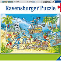 RAVENSBURGER 2x24 Puzzle Adventure Island 050895