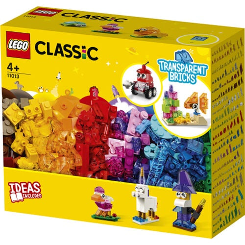 LEGO® CLASSIC 11013 Creative Transparent Bricks