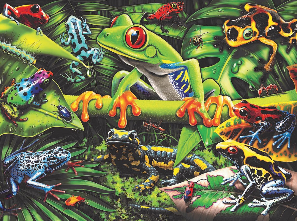 RAVENSBURGER 35 Puzzle Amazing Amphibians 051748