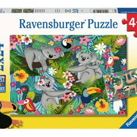 RAVENSBURGER 2x24 Puzzle Koalas and Sloths 051830