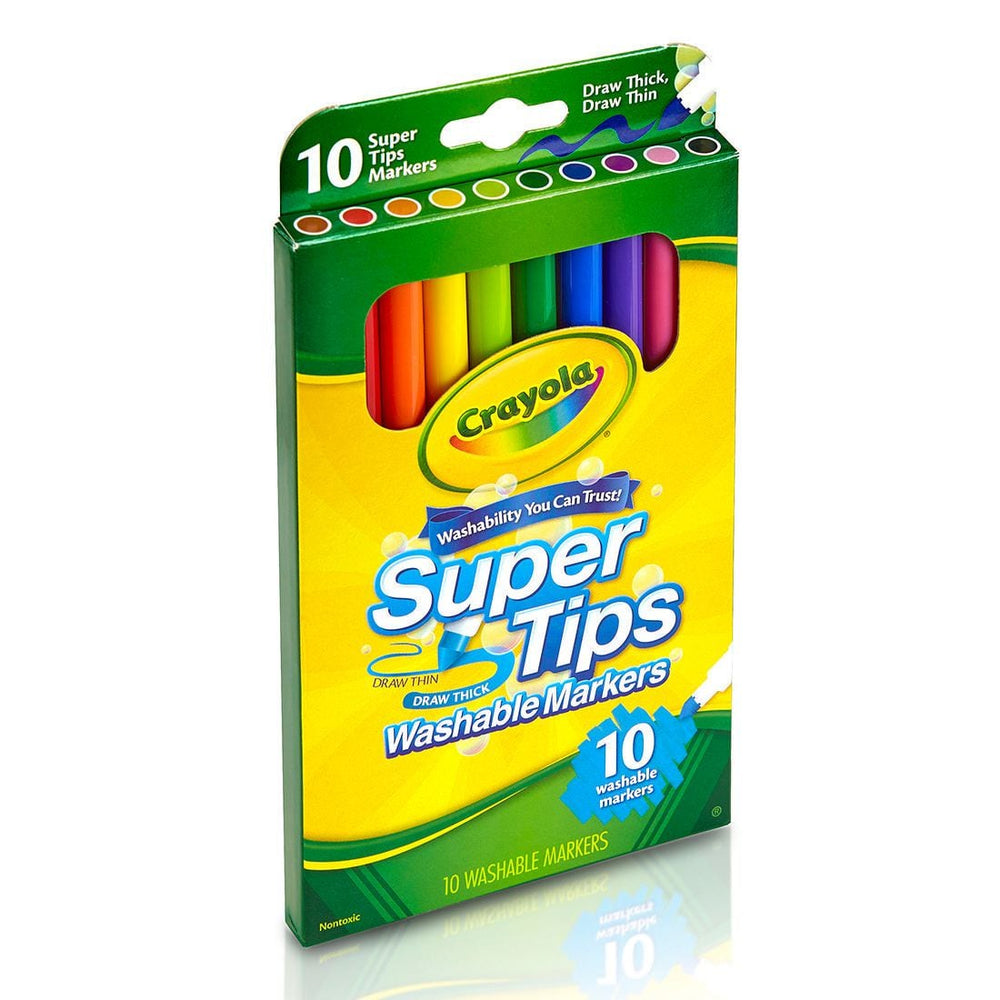Crayola Super Tips Washable Markers 10 pack