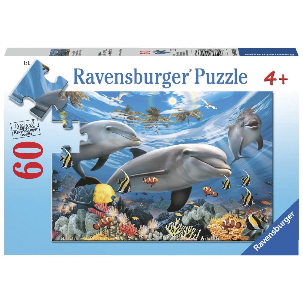 RAVENSBURGER 60 Puzzle Caribbean Smile 095933