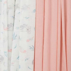 Organic Cotton Muslin Wrap 2pk
