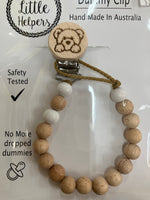 Our little Helpers Natural Bead Dummy Clip
