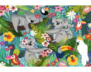 RAVENSBURGER 2x24 Puzzle Koalas and Sloths 051830