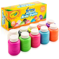 Crayola washable Neon Paint 10 Colors
