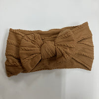 Stretch Top Bow Headband Assorted