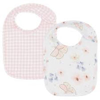 Living Textiles 2pack Bibs Assorted Designs