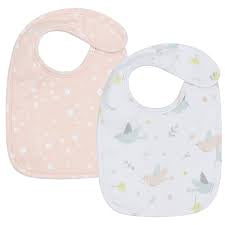 Living Textiles 2pack Bibs Assorted Designs