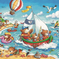 RAVENSBURGER 2x24 Puzzle Seaside Holiday 078295