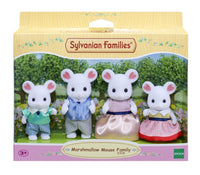Sylvanian Families Marshmallow Mouse Family
