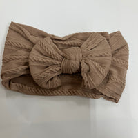Stretch Top Bow Headband Assorted