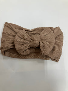 Stretch Top Bow Headband Assorted