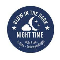 BIBS Colour Pacifier Glow in the Dark 2pk Cloud Glow/Cloud Glow