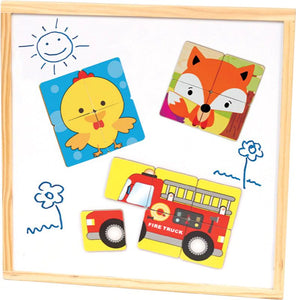3-In-1 Magnetic Puzzle - Assorted