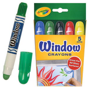 Crayola Window Crayons 5 pack