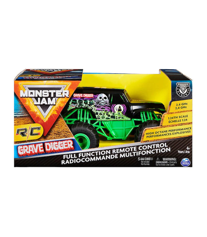 Monster Jam 1:24 Remote Control Monster Trucks