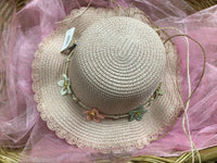 Ivy’s Straw Hat with Flower Band Assorted

