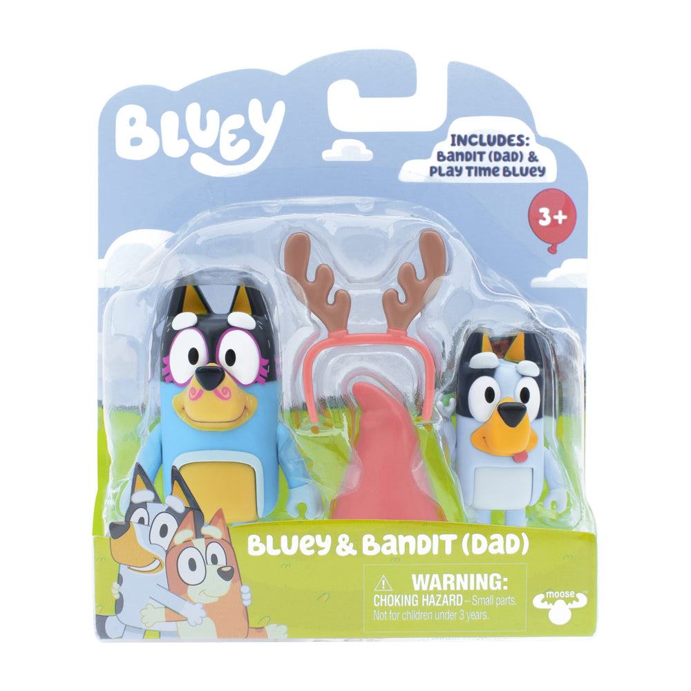Bluey & Friends 2 pack figures Assorted