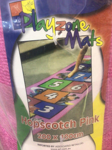 Hopscotch Pink Playmat 200x100cm