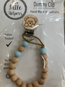 Our little Helpers Natural Bead Dummy Clip