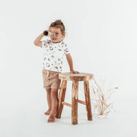 Aster & Oak Rib Pocket Shorts Nougat
