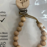Our little Helpers Natural Bead Dummy Clip