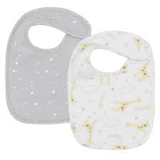 Living Textiles 2pack Bibs Assorted Designs