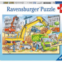 RAVENSBURGER 2x24 Puzzle Hard at Work 078004