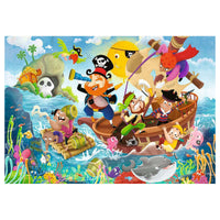 RAVENSBURGER 24 Floor Puzzle Land Ahoy 030422

