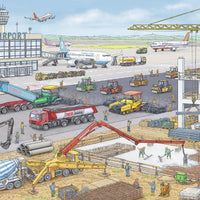 RAVENSBURGER 100 Puzzle Airport Construction 106240