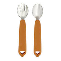 Cherub Baby Silicone Fork and Spoon
