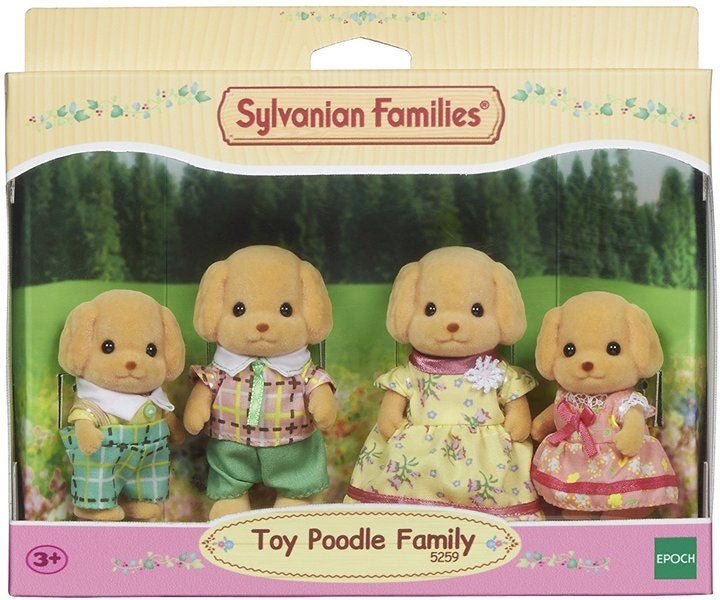 Sylvanian Families Toy Poodle Family