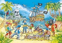 RAVENSBURGER 2x24 Puzzle Adventure Island 050895
