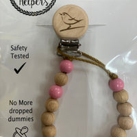 Our little Helpers Natural Bead Dummy Clip