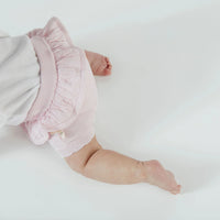 Aster & Oak Knit Ruffle Bloomers Pink
