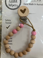 Our little Helpers Natural Bead Dummy Clip
