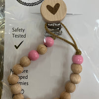 Our little Helpers Natural Bead Dummy Clip