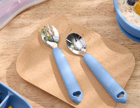 Cherub Baby Silicone Fork and Spoon
