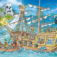 RAVENSBURGER 2x24 Puzzle Adventure Island 050895