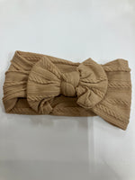 Stretch Top Bow Headband Assorted
